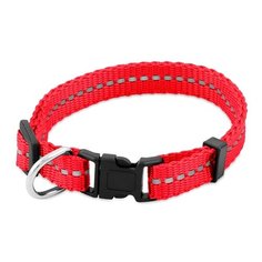 Ошейник светоотр. рефлекс xs 10мм обхват 18-28см красный Saival