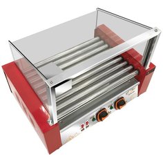 Гриль роликовый Airhot RG-9S серый/красный