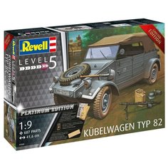 Сборная модель Германский автомобиль повышенной проходимости Kubelwagen Typ 82 Platinum Edition Revell