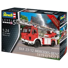 Сборная модель Пожарная машина DLK 23-12 Mercedes-Benz 1419/1422 Limited Edition Revell
