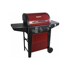 Газовый 3-х комфорочный гриль Forester эмалевое покрытие решетки-гриль, полка для газового баллона