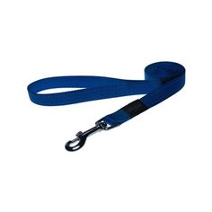 Rogz поводок серия utility, размер l, ширина 2 см, длина 1,4м, синий (fixed lead) hl06b, 0,090 кг