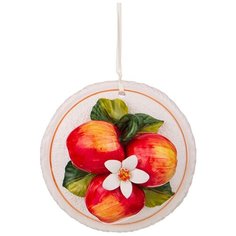 Панно настенное яблоки ORGIA d = 14 см (335-019)
