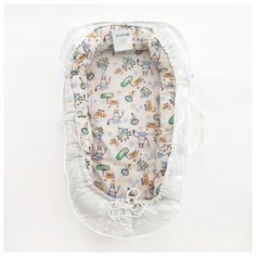 Матрасик-топпер Крошка Я "Роботы", 72*100 см, бязь, синтепух