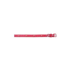 Dezzie виа ошейник красный лапа со стразами для собак xs 1*18-23см, иск.кожа (5624278),, 0,050 кг (2 шт)