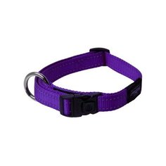 Rogz ошейник серия utility, размер s (20-31 см), ширина 1,1 см, фиолетовый (side release collar) hb14e, 0,010 кг (2 шт)