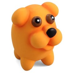 №1 лс 79 игрушка для собак толстая черепаха с пищалкой латекс 8см N1