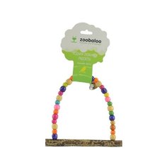 Zoobaloo игрушка для птиц качели африка для средних птиц l: 18х15 см (577), 0,300 кг