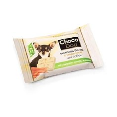 Веда choco dog шоколад белый с морковью для собак, 0,015 кг Veda