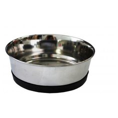Уют миска металлическая утяжеленная не скользящая 0,94л 0,21кг (амр094) (2 шт)
