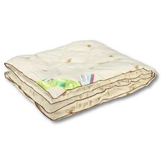 Одеяло детское стеганое альвитек сахара-тик 400гр 110x140 теплое