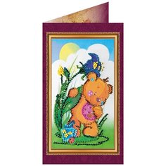 Набор для вышивания бисером абрис АРТ AO-049 8 Марта-6 8,4х14 см Abris ART