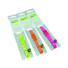 Hunter ошейник для кошек neon нейлон зеленый, 0,014 кг (2 шт)