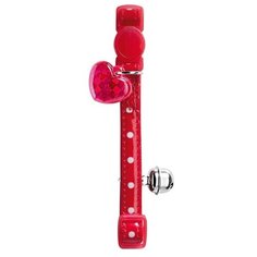 Hunter ошейник для кошек glossy dots красный в горошек, 0,010 кг (2 шт)