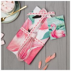 Набор подарочный "Вдохновения" полотенце 40х73 см, венчик кух. 4685264 Этель