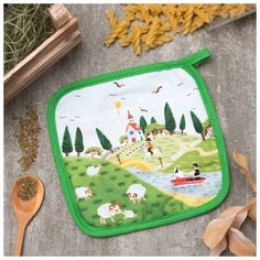 ЭТЕЛЬ Прихватка Derevenka br55685 (19х19 см)