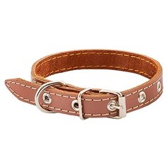 Ошейник Homepet 51325, обхват шеи 35-47 см коричневый