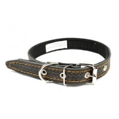 Зоотехнология-м 00365 ошейник кожаный с тиснением 25мм*56см (2 шт) Геогазтехнология