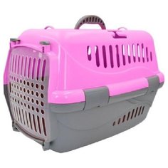 Homepet переноска для животных розовая 48х32х32 см 75220, 1,260 кг