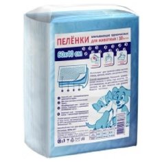 Петмил пеленка впитывающая одноразовая 60*40*10шт Pet Mil