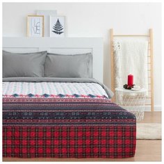 Покрывало Экономь и Я "Скандинавия" 150*210±5см,микрофайбер,210 г/м2,100% п/э 7070471