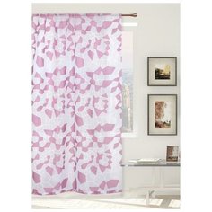 Тюль "Этель"Абстракция (лиловый) б/ утяжелителя, ширина 290 см, высота 260 см 5501529