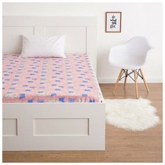 Простыня прямоугольная Экономь и Я "Котики" 150*210 см, бязь 120 гр/м2, 100% хл 5498341