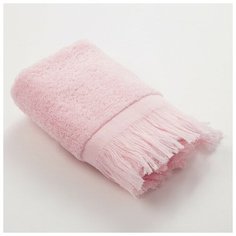 Полотенце махровое Love Life "Fringe" 30*60 светло-розовый,100% хлопок, 360 г/м2 4699537