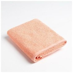 Полотенце махровое Экономь и Я 50х90 см, цв. персик 100% хлопок 3324068