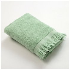 Полотенце махровое Love Life "Fringe" 30*60 светло-оливковый,100% хлопок,360 г/м2 4699528