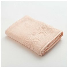 Полотенце махровое Love Life "Border" 70*130 персиковый,100% хлопок, 360 г/м2 4699522