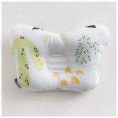 Подушка анатомическая "Крошка Я " Little dino, 26х22 см, 100% хлопок