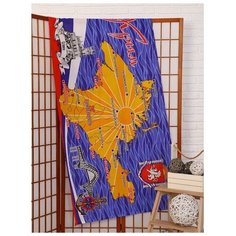 Вафельное полотенце Отдых в Крыму рис № 479 80х150 см, хлопок 100 %, 160г/м2 6827332 Domo Vita