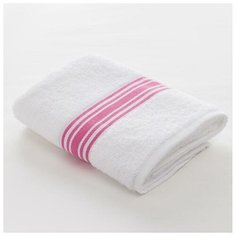Полотенце махровое LoveLife "Полосы" 50*90 см, цв. розовый 100% хл, 360 гр/м2 5070451