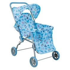 Прогулочная коляска Buggy Boom Mixy (8026) голубой/бантик