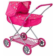 Коляска-люлька Buggy Boom Mixy (8014) розовый/мишки