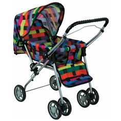 Прогулочная коляска Buggy Boom Mixy (8027) черный/разноцветный