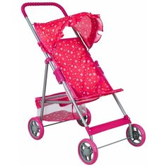 Прогулочная коляска Buggy Boom Mixy (8008) розовый/сердечки