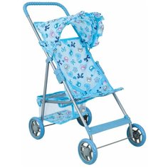 Прогулочная коляска Buggy Boom Mixy (8008) голубой/бантик