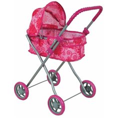 Коляска-люлька Buggy Boom Mixy (8011) розовый/цветы