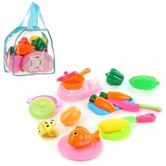 Набор продуктов с плитой в сумочке, 19,5х8,5х19 VELD CO 114060