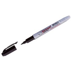 Перманентный маркер Crown Multi Marker Super Slim P-505F, пулевидный наконечник, 1 мм, черный {207905}