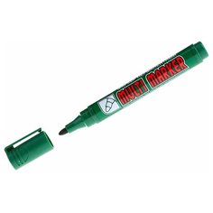Перманентный маркер Crown Multi Marker CPM-800, пулевидный наконечник, 3 мм, зеленый {002673}