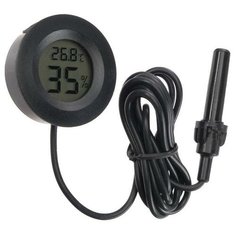 Термометр, влагомер цифровой, ЖК-экран, провод 1,5 м 5186426 Сима ленд