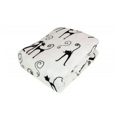 Плед Belezza микрофибра, Кошки, 180*200 см (6140553)