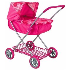 Коляска-люлька Buggy Boom Mixy (8014) розовый/цветы