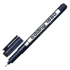 Ручка капиллярная (линер) EDDING DRAWLINER 1880, черная, толщина письма 0,2 мм, водная основа, E-1880-0.2/1
