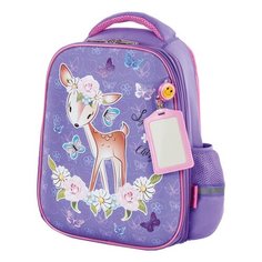 Ранец юнландия LIGHT, 2 отделения, "Spring-chirp", 38х29х16 см, 229912