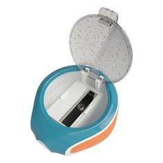 Точилка BRAUBERG "Mix Soft", пластиковая, с контейнером, корпус ассорти, 229585