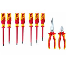 VDE ассортимент щипцов/отверток Gedore 2836238, 9шт.